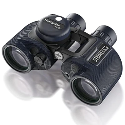Abbildung von STEINER Marine Fernglas Navigator 7x50c Deutsche Marken Qualität, 10 Jahre Garantie, HD stabilisierter Kompass, handlich, professionelles für Wassersportler und Hobbysegler