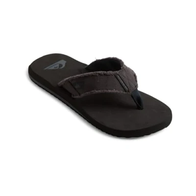 Abbildung von Quiksilver Monkey Abyss Zehentrenner, Herren, Größe: 39, Black Textil