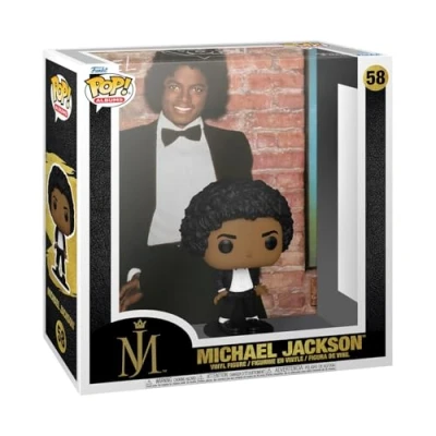 Abbildung von Funko POP! Albums: Michael Jackson Off The Wall Vinyl Sammelfigur Geschenkidee Offizielle Handelswaren Spielzeug Für Kinder Und Erwachsene Modellfigur Sammler Display