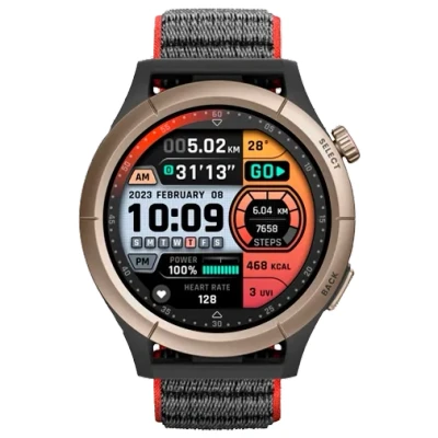 Abbildung von Amazfit Cheetah Pro Gold (Schwarz Nylonband)