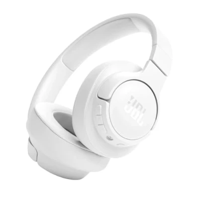 Abbildung von JBL Tune 720 BT Wireless Over Ear Kopfhörer Mit Pure Bass Sound, Bluetooth und leichtem, faltbarem Design Bis zu 76 Stunden Musikwiedergabe Weiß