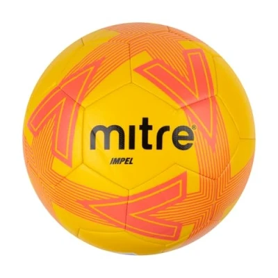 Abbildung von Mitre Impel L30P Fußball, hohe Strapazierfähigkeit, Formbeständigkeit, Gelb/Orange, 5