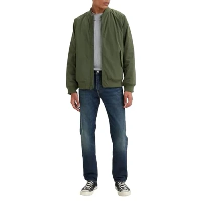 Abbildung von Levi&#039;s 502 Taper Jeans Tapered Fit, Herren, Größe: 32x34, Black stonewash