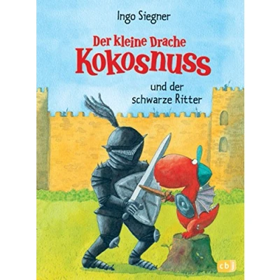 Abbildung von der kleine Drache Kokosnuss und schwarze Ritter (Die Abenteuer des kleinen Drachen Kokosnuss, Band 4)