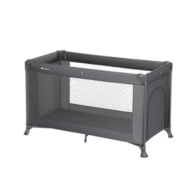Abbildung von Bebeconfort Sweet Dreams, Baby Reisebett, 03 Jahre (015 kg), Reisebett leicht für Babys, Große gepolsterte Matratze, Seitenfenster, Einfach Kompakt Klappbar, Mit Reisetasche, Mineral Graphite