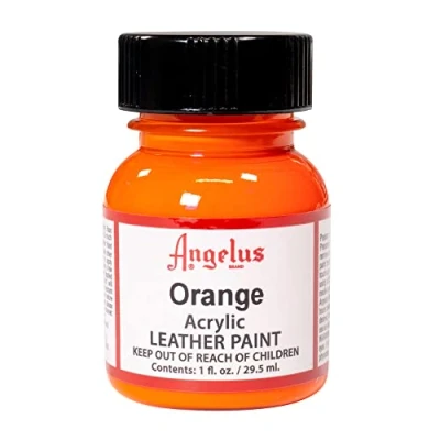 Abbildung von Angelus Lederfarbe Orange 29,5ml