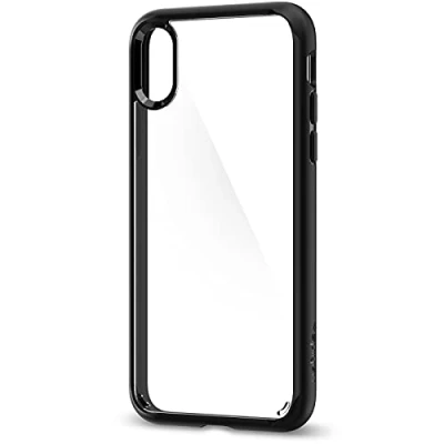 Abbildung von Spigen Ultra Hybrid Hülle Kompatibel mit iPhone XS und X Schwarz