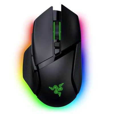 Abbildung von Razer Basilisk V3 Pro 35K Vollständig anpassbare kabellose ergonomische Gaming Maus mit Chroma RGB optischer Sensor (konfigurierbares Rad, 1K Hz Polling Rate, 13 Tasten) Schwarz