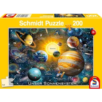 Abbildung von Schmidt Spiele 56308 Unser Sonnensystem, 200 Teile Kinderpuzzle