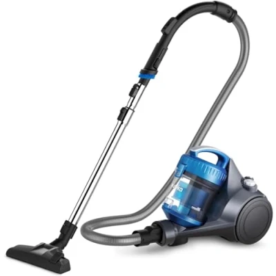 Abbildung von Eureka WhirlWind Staubsauger Beutellos, Leistungsstark, Kompakt und Leicht, für Hartböden Teppich, HEPA Filter, 8m Aktionsradius, 700W, 1,5L, Blau