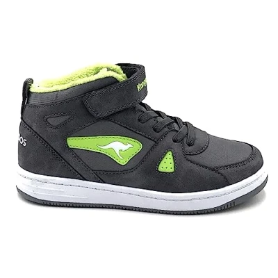 Abbildung von KangaROOS Unisex Kalley Ii Ev Sneaker, Steel Grey Lime, 38 EU