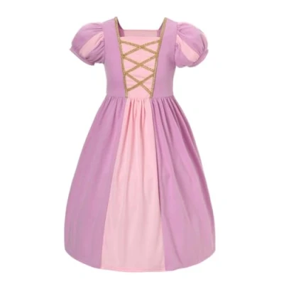 Abbildung von Lito Angels Prinzessin Rapunzel Kleid Kostüm Verkleidung für Kinder Mädchen Größe 2 3 Jahre 98 (Tag Nummer 90)