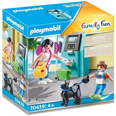 Abbildung von PLAYMOBIL 70439 Urlauber mit Geldautomat