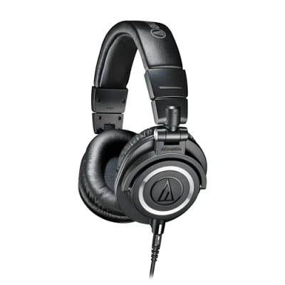 Abbildung von Audio Technica M50x Professioneller Monitorkopfhörer Schwarz