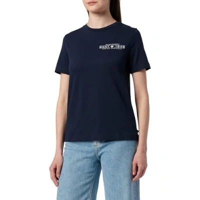 Abbildung von GANT Shield Tshirt basic, Damen, Größe: XL, Blue
