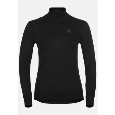 Abbildung von ODLO BL Turtle NECK L/S Active WARM ECO Unterhemd/shirt black, Damen, Größe: Large, Black