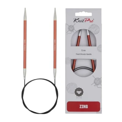 Abbildung von KnitPro Zing Rundstricknadeln 16&quot; (40cm) 5.5mm