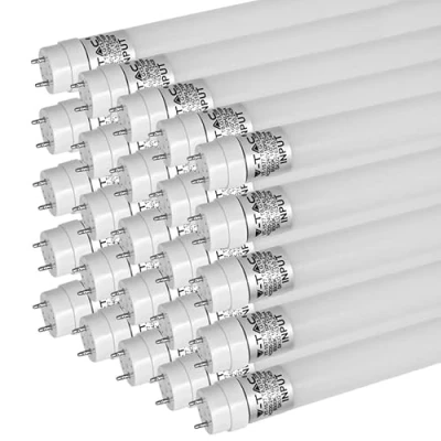 Abbildung von ZONE LED SET Röhre 120cm, kaltweiß (6500 K), 1850 Lumen, T8, G13 18W (ersetzt 36W), inklusive Starter, TUBE Leuchtstoffröhre Neonröhre Leuchte Röhrenlampe, 25 er Pack