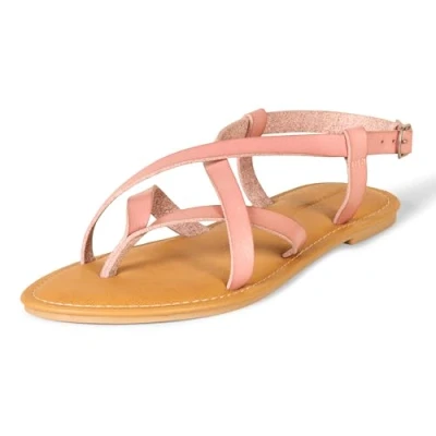 Abbildung von Amazon Essentials Damen Freizeitsandale mit Riemchen, Staubrosé, 36 EU