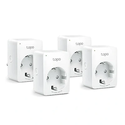 Abbildung von Tapo Smart WLAN Steckdose,Alexa Steckdose 4er Pack, Home WiFi Steckdose, Alexa Zubehör,funktioniert mit Alexa,Google Home,Tapo App, Sprachsteuerung, Fernzugriff,Kein Hub notwendig, Mini