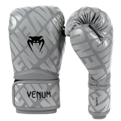 Abbildung von Venum, Contender 1.5 XT Boxhandschuhe, Unisex Erwachsene, 10 Oz, Grau/Schwarz
