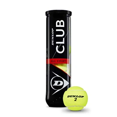 Abbildung von Dunlop Tennisball Club All Court für Sand, Hartplatz und Rasen (1x4er Dose)