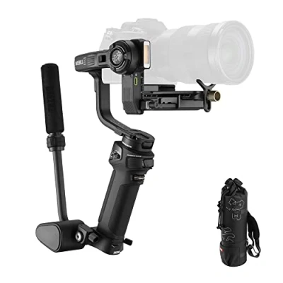 Abbildung von ZHIYUN Weebill 3S Combo [Offiziell] Gimbal Stabilisator für Spiegelreflexkameras und ohne Spiegel, 3 Achsen Stabilzer mit Stativ/Griff/Handgelenkstütze/Licht/Tasche, Nikon, Canon, Sony etc