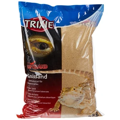 Abbildung von Trixie 76131 Basissand für Wüstenterrarien, 5 kg, gelb, (1er Pack)