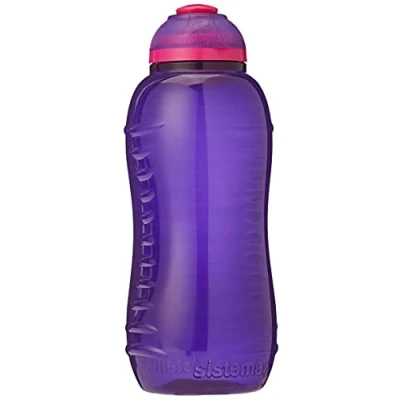 Abbildung von Sistema Twist &#039;n&#039; Sip Squeeze Trinkflasche für Kinder 330 ml auslaufsichere Wasserflasche BPA frei