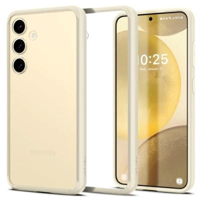 Abbildung von Spigen Ultra Hybrid Hülle Kompatibel mit Samsung Galaxy S24 Beige