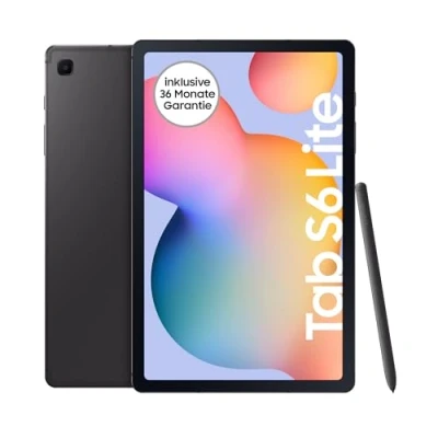 Abbildung von Samsung Galaxy Tab S6 Lite (2024) Android Tablet, 10,4 Zoll TFT Display, 64 GB Speicher, WiFi, Mit S Pen, Oxford Gray, Inkl. 36 Monate Herstellergarantie