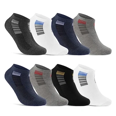 Abbildung von 8 12 20 Paar Sneaker Socken Herren Mehrfarbig Baumwolle 16735 WP (8 43 46)