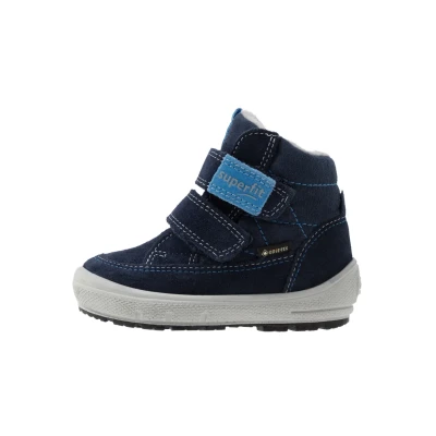 Abbildung von Superfit Jungen GROOVY warm gefütterte Gore Tex Schneestiefel, Blau 8000, 28 EU