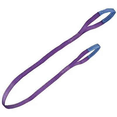Abbildung von Hebeband Hebegurt Rundschlinge 1000 kg / 1 Tonne 2 Meter violett