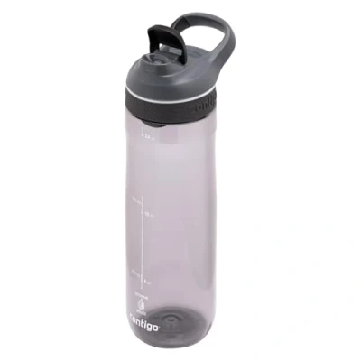 Abbildung von Contigo Cortland Autoseal Trinkflasche mit automatischem Trinkverschluss 720ml große BPA freie Kunststoff Wasserflasche auslaufsicher Ideal für Schule, Arbeit, Sport, Fahrrad, Wandern