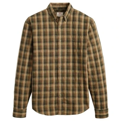 Abbildung von Levi&#039;s Authentic Hemd, Herren, Größe: Medium, Yuri plaid kelp