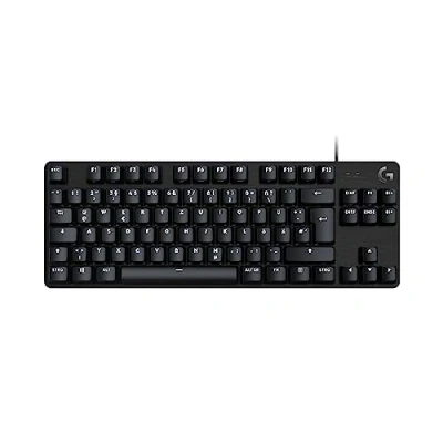 Abbildung von Logitech G413 TKL SE Mechanische Gaming Tastatur mit Hintergrundbeleuchtung und taktilen mechanischen Schaltern, Anti Ghosting, Kompatibel Windows, macOS, Deutsches QWERTZ Layout Schwarz