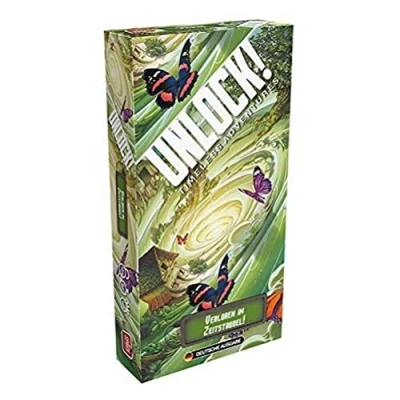 Abbildung von Space Cowboys, Unlock! Verloren im Zeitstrudel, Familienspiel, Rätselspiel, 1 6 Spieler, Ab 10+ Jahren, 60+ Minuten, Deutsch