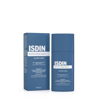 Abbildung von ISDIN Eryfotona Night, Vorbeugung und Schutzbehandlung im Zusammenhang mit aktinischer Keratose (AK), Texture Fusion Fluid, 50 ml