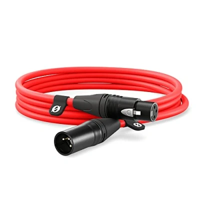 Abbildung von RØDE XLR 3 Hochwertiges Kabel (3 m, rot)