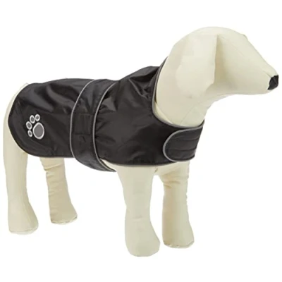 Abbildung von TRIXIE wasserabweisender Hundemantel &quot;Mantel Orléans, XS: 30 cm, schwarz&quot; 30512
