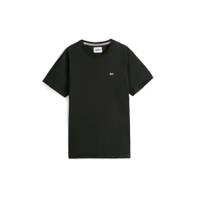 Abbildung von Tommy Jeans Classic C NECK Tshirt basic, Herren, Größe: XS, Black