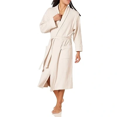 Abbildung von Amazon Essentials Herren Leichter Waffel Bademantel (Erhältlich In Den Größen Schwer Und Groß), Beige, M L