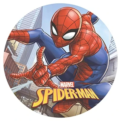 Abbildung von Dekora 114367 Spiderman Tortenaufleger aus Esspapier Reispapier 20cm