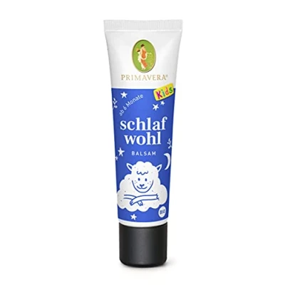 Abbildung von PRIMAVERA Schlafwohl Baby &amp; Kinder Balsam bio 30 ml Lavendel, Ho Blätter und Benzoe Siam babymilde ätherische Öle, für Babys ab 6 Monaten, Aromatherapie