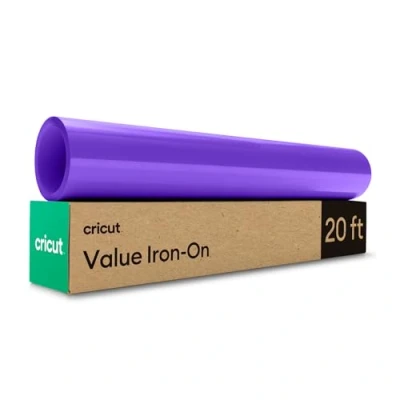 Abbildung von Cricut 2011124 Value Iron On, Violett, 6m (20ft)
