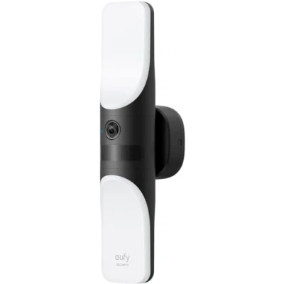 Abbildung von eufy Security Kabelgebundene Wall Light Cam S100, Außenleuchte mit Kamera, 2K Überwachung, 1200 Lumen, Farbige Nachtsicht, KI Erkennung, IP65 Wasserschutz, Gebührenfrei