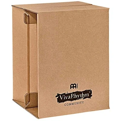 Abbildung von Meinl Percussion Cajon2Go Cajon Instrument Faltbare Trommelkiste zum Mitnehmen Aus Karton (VR CAJ2GO)