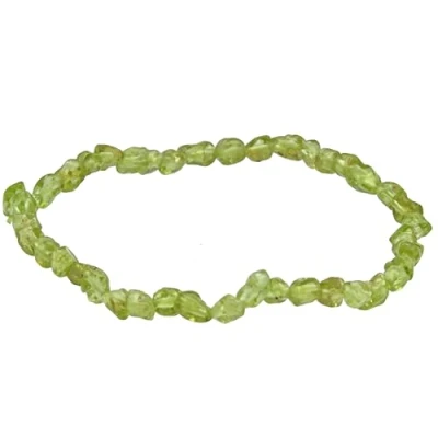Abbildung von Lebensquelle Plus Peridot Splitterarmband Hochwertiges Edelstein Armband