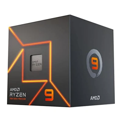 Abbildung von AMD Ryzen 9 7900 Prozessor (Radeon Grafik intergrierte, 12 Kerne/24 Threads, 65W DTP, AM5 Sockel, Cache 76MB, Bis zu 5.4 GHz max boost, wraith prism Kühler)